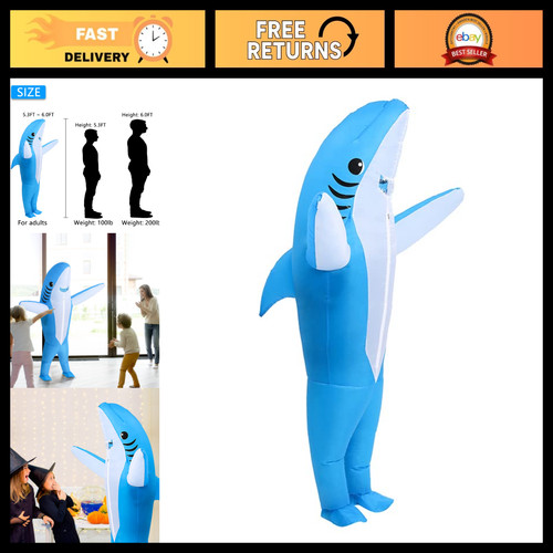 Inflatable shark costume for - inflatable,