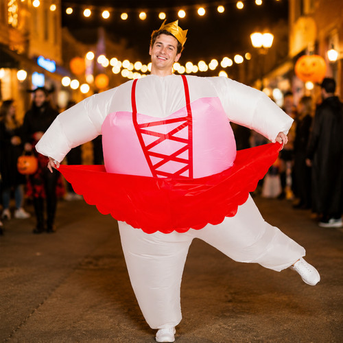 Inflatable costume adult for - costume,