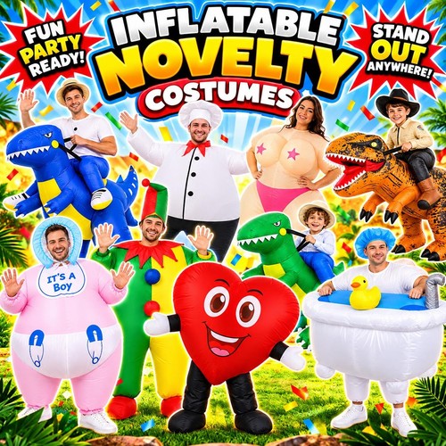 Inflatable costume adults - inflatable,