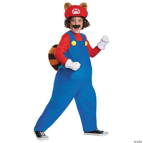 Mario raccoon deluxe super - mario,