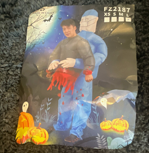 Inflatable halloween costume - halloween,
